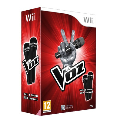 A voz + 2 microfones Wii
