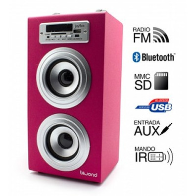 Jogador JoyBox Bluetooth Rosa Biwond