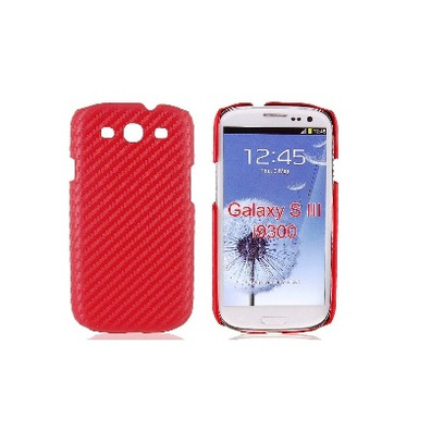Carcaça protetora para Samsung Galaxy S III Braid Skin (Vermelha