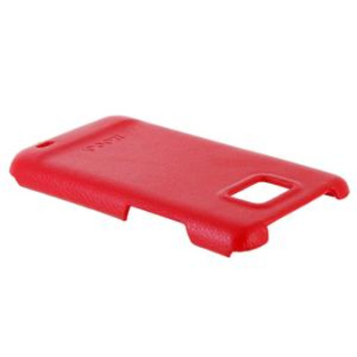 HOCO Leather Back Case for Samsung Galaxy S2 / I9100 (Red)