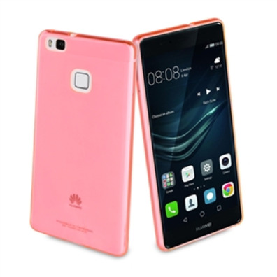 Caso Crystal Soft Lite Rosa Ultrafina Huawei P9 Lite muvit