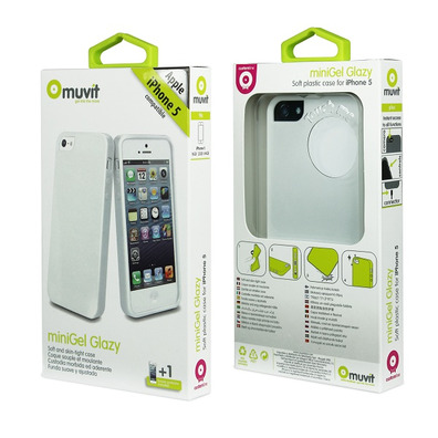 Funda para iPhone 5 Muvit Blanca