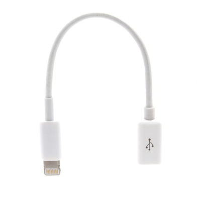 Cabo microUSB a Lightning para iPhone 5/iTouch/iPod Nano/iPad
