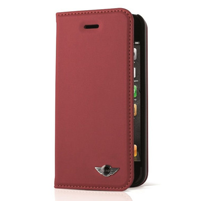 Funda tipo libro para iPhone 6 Plus Mini Vermelho