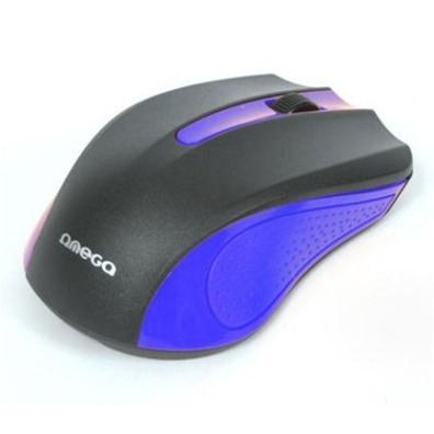 Mouse Omega Óptico 1000 DPI Azul