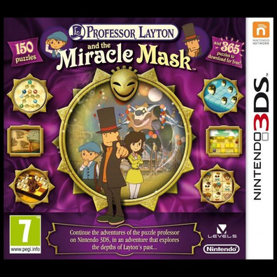 O Professor Layton e a máscara dos prodígios 3DS