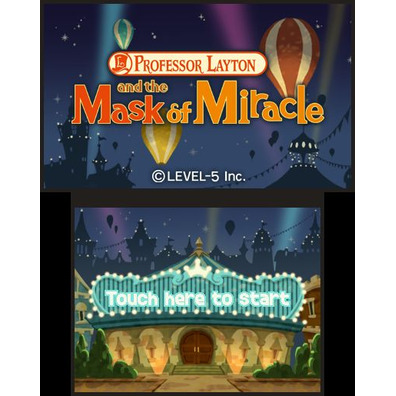 O Professor Layton e a máscara dos prodígios 3DS