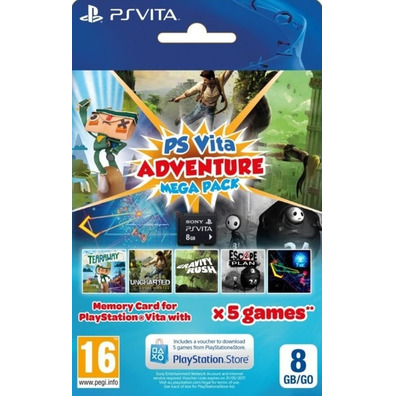 PSVita 2000 (Wifi) + Adventure Mega Pack + Memoria 8Gb