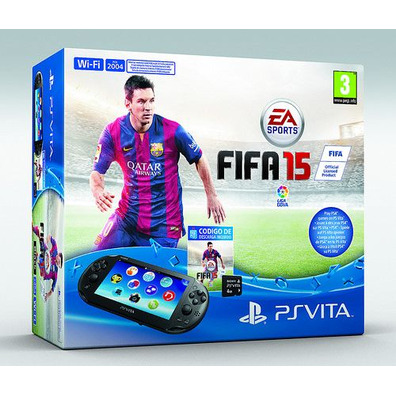 PSVita 2000 (Wifi) + Fifa 15 + Memory 4 GB