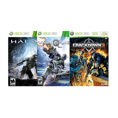 Justice Pack Xbox 360 (Halo 4 + Vanquish + Crackdown 2)