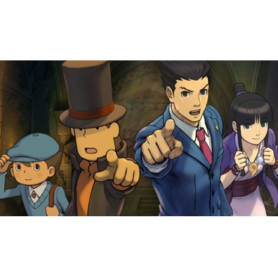 Profesor Layton vs Phoenix Wright 3DS