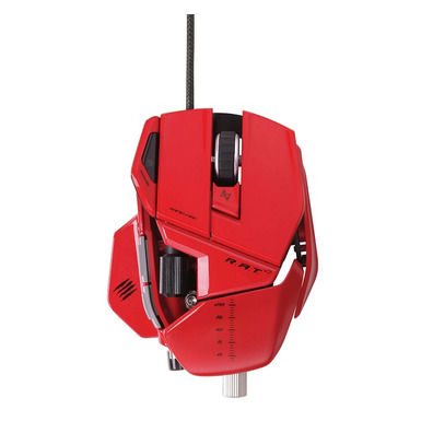 Ratón Cyborg R.A.T. 7 Vermelho