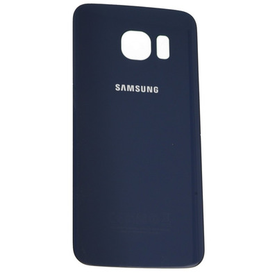 Repuesto tapa de batería con adhesivo Samsung Galaxy S6 Edge Plus Azul Oscuro