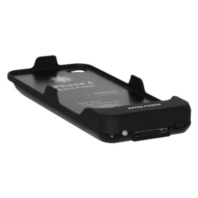 Bateria Externa 2350 mAh para iPhone 4 preta