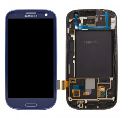 Reparaçao Tela Completa Samsung Galaxy S III i747 ( Azul )