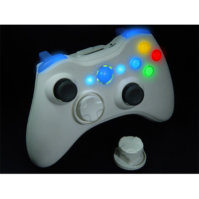 Carcaça Mando Xbox 360 Wireless XCM Blanca