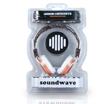 Auriculares B-Move SoundWave Orange Preto