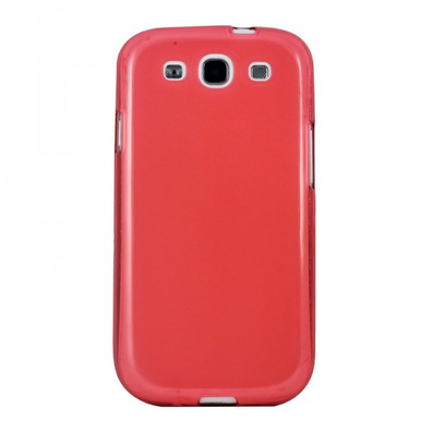 Funda protetora TPU Samsung Galaxy S III i9300 (vermelha)