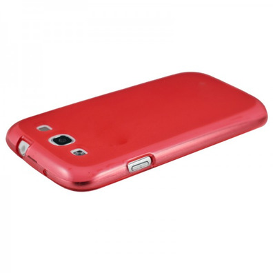 Funda protetora TPU Samsung Galaxy S III i9300 (vermelha)