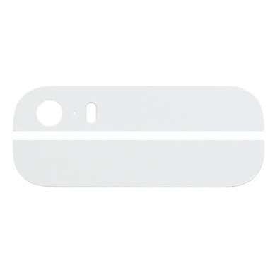 Reparaçao Repuesto cristal Top/Bottom iPhone 5S (Branco)