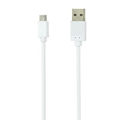 Cabo de recarga USB-MicroUSB Universal Branco