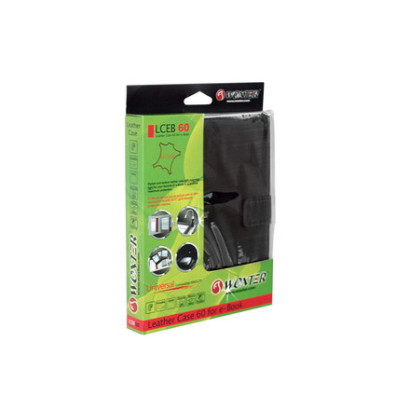 Funda de couro para eBook Leather Case 60 Negra