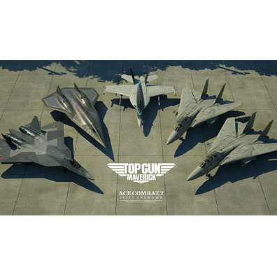 Ace Combat 7: Skies Desconhecido Top Gun Maverick (VR) PS4