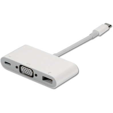Loja Apple MJ1L2ZM/A de USB Tipo C a VGA pará MacBook