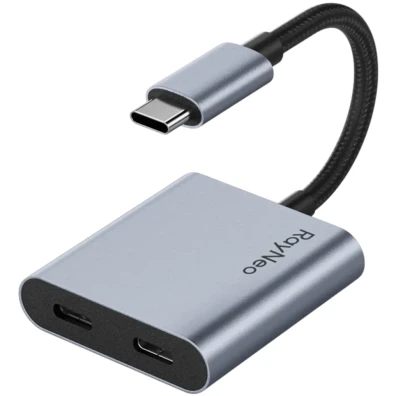 Adaptador de carga USB-C para óculos de realidade aumentada RayNeo