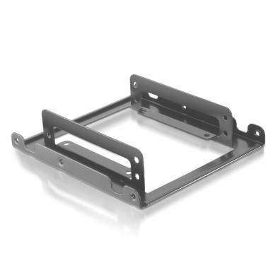 Adaptador Metálico 3.5" para 2 Discos Duros 2.5 Preto - Nanocable