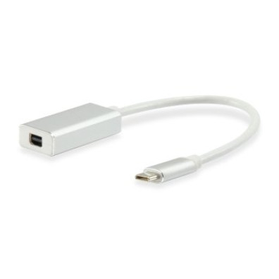 ADAPTADOR USB-C Equip 133459 USB C - VIDEO RED USB 1xMini DisplayPort Hembra Caixa Alumínio