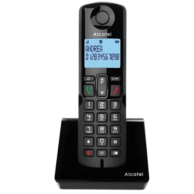 Alcatel S280 EWE Negro - Telefone DECT para pessoas mais velhas