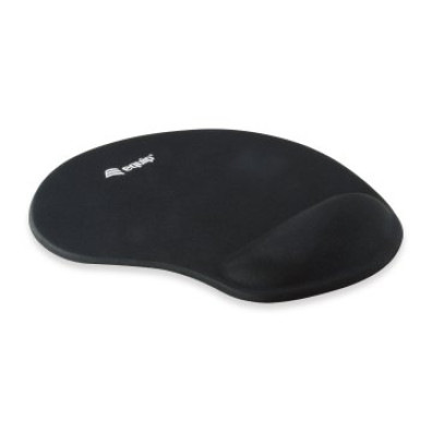 ALFOMBRILLA DE GEL PARA MOUSE EQUIP LIFE NEGRO - Acessório Essencial Suave e Confortável