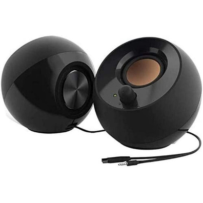 Altavoces 2,0 Creative Labs Pebble 4,4W Negro