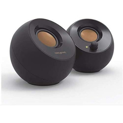 Altavoces 2,0 Creative Labs Pebble 4,4W Negro