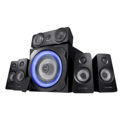 porta-voz 5.1 Gaming Trust GXT 658 Tytan Surround RMS 90W - Compatível PC e Consolas