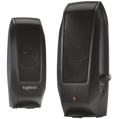 Altavoces Logitech S120 2,0 Negro