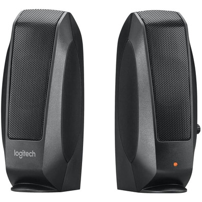 Altavoces Logitech S120 2,0 Negro