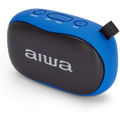 Altavoz Bluetooth AIWA BS-110BL Azul