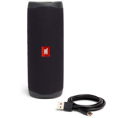 Altavoz Bluetooth JBL Flip 5 Preto 20W RMS