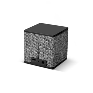 Altofalante Bluetooth  Rockbox Cube Fabric Edition Concrete Fresh 'n Rebel