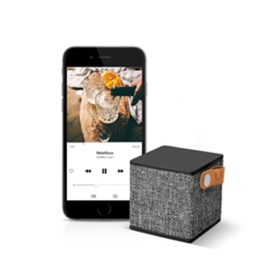 Altofalante Bluetooth  Rockbox Cube Fabric Edition Concrete Fresh 'n Rebel