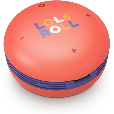 Altavoz Bluetooth Energy Sistem Lol &Roll; Pop Kids Orange