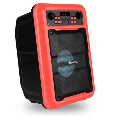 Altavoz NGS Speaker Roller Lingo Bluetooth Red