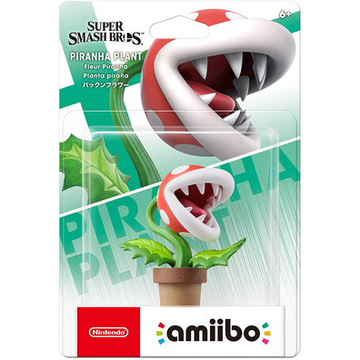 Amiibo Planta Piraña Super Smash Bros