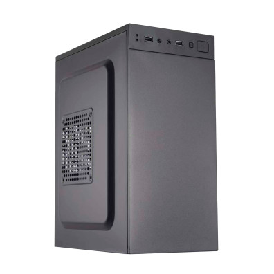 CAIXA MICROATX APPROX APPC-201 NEGRO 2x3.5” 2x2.5” 1xUSB2.0 1xUSB3.0 GRAFICA MAX. 260 mm