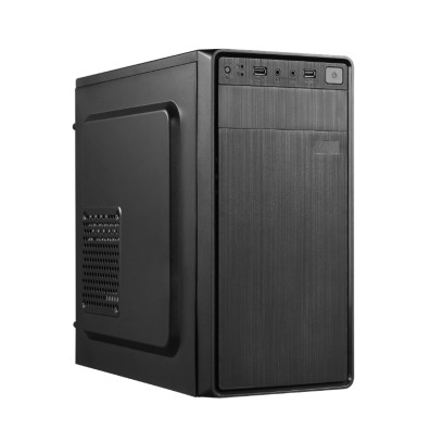CAIXA MICROATX APPROX APPC-301 COLOR NEGRO | 3x3.5” 2x2.5” | 1xCDROM 1xUSB2.0 1xUSB3.0 GRAF. MAX. 340 mm