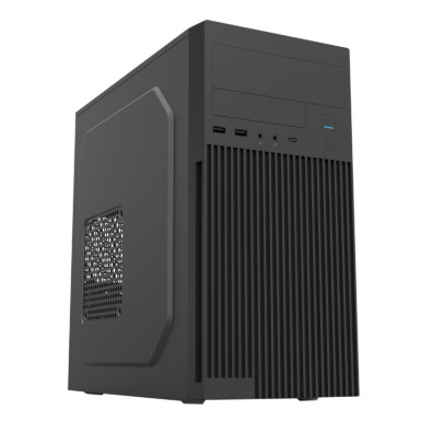 CAIXA APPROX MICROATX APPC-401F NEGRO 2x3.5” 3x2.5” 1xUSB2.0 1xUSB3.0 295 mm F.A 50W GRAF. MAX.