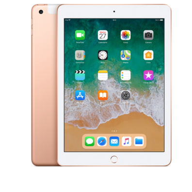 Apple iPad 2018 9.7 128gb Wifi + Cell Gold