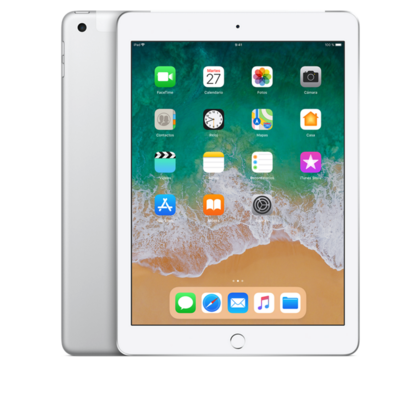 Apple iPad 2018 9.7  128gb wifi + Cell Silver